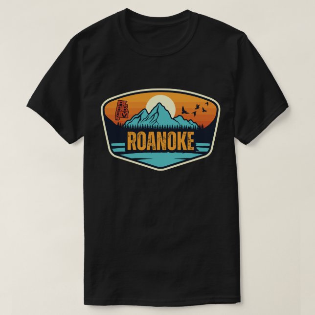 T-shirt Roanoke, Alabama (Design devant)