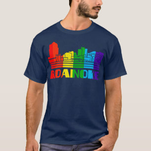 T-shirt Roanoke Pride Roanoke LGBT Gift LGBTQ Supporter T