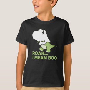 T-shirt Roar I signifie Boo Cute Kawaii Halloween T-Rex Gh