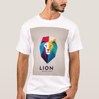T-shirt "Roar in Style : Majestic Lion Tee"