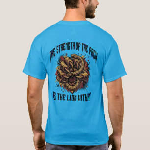 T-shirt Roar Louder Lion – Force de la nation