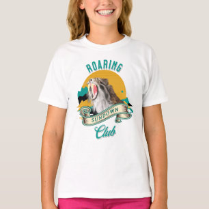 T-shirt Roaring Sundown Club Sabertooth Tiger
