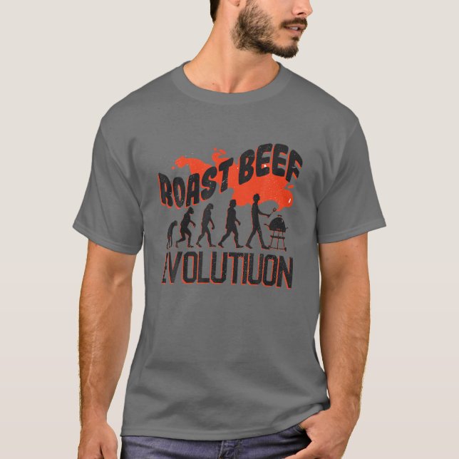 T-shirt Roast Beef T Roast Beef Evolution (Devant)