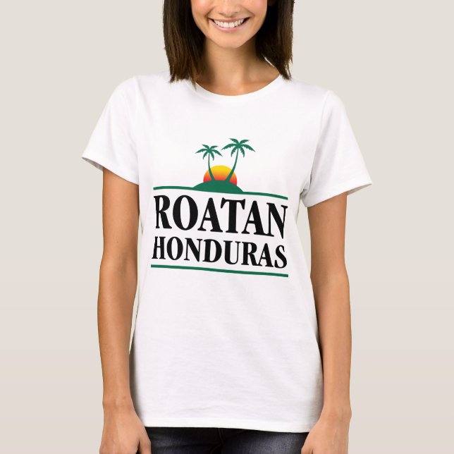 T-shirt Roatan Honduras (Devant)