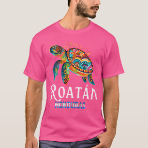 T-shirt Roatan Honduras Plongée sous-marine Drapeau hondur