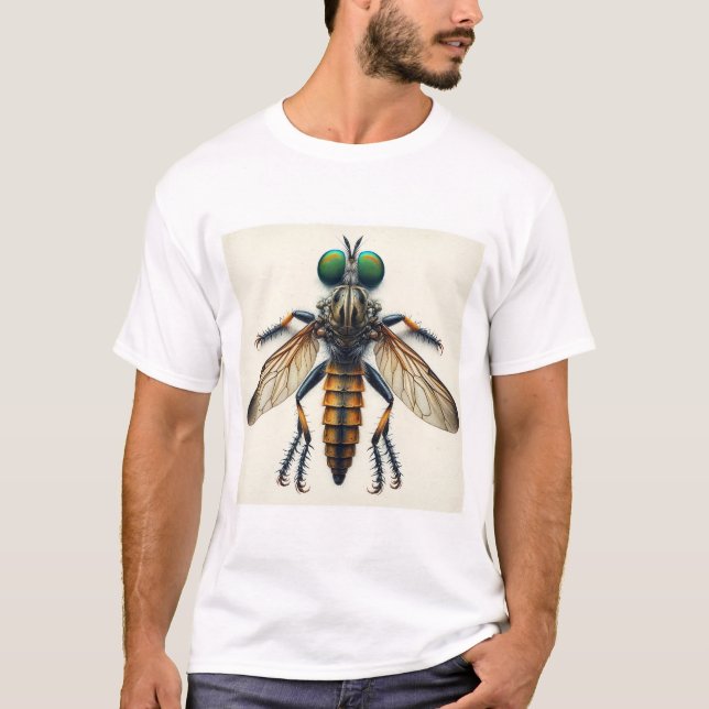 T-shirt Robber Fly 050624IREF110 - Watercolor (Devant)