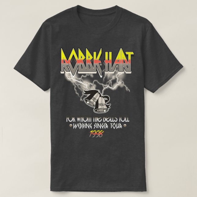 T-shirt ROBBIE HART Mariage Singer Tour 1998 (Design devant)