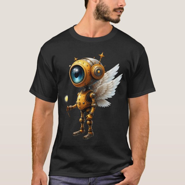 T-shirt Robby the Winged Timekeeper – Wings of Time Series (Devant)