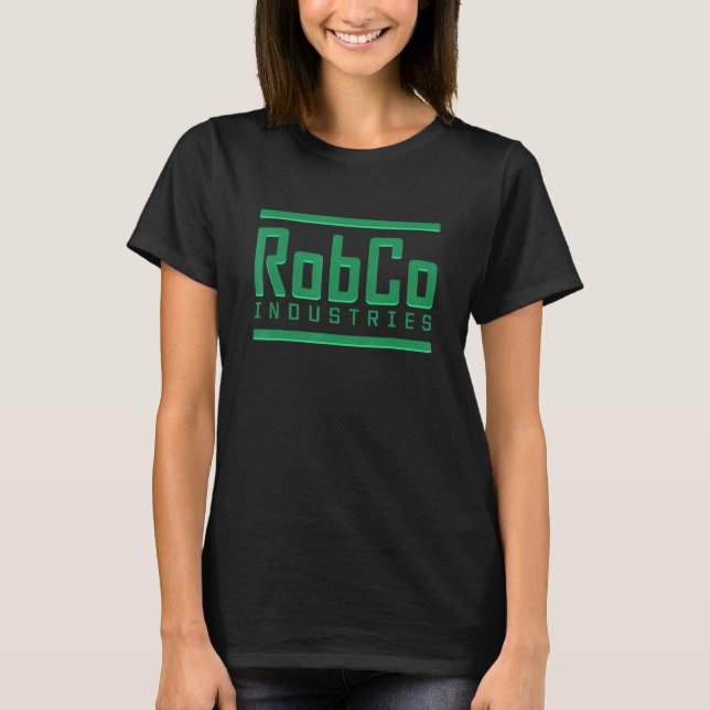 T-shirt RobCo Industries Computer Robotics Gamer Fictional (Devant)
