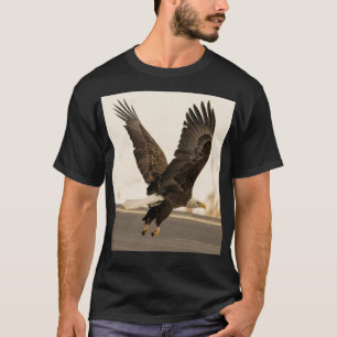 T-shirt Robe brodée d'aigle :