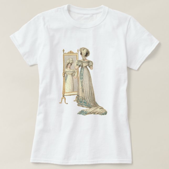 T-shirt Robe de cour de régence 1822 (Design devant)