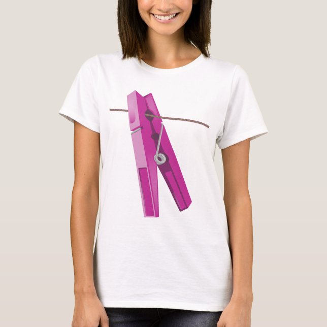T-shirt Robe de linge (Devant)