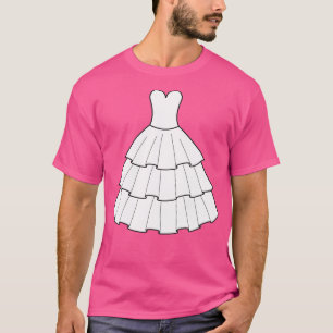 T-shirt Robe de Mariée Enterrement de Vie de Jeune Fille