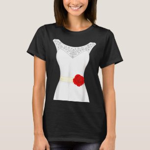 T-shirt Robe de mariée enterrement de vie de jeune fille c