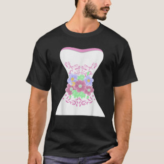 T-shirt Robe de mariée simple cadeau pour cadeau de douche