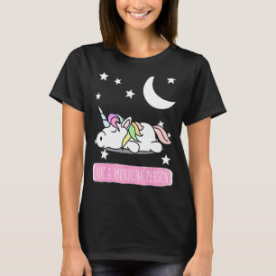 T-shirt Robe de nuit du pyjama du sommeil de Unicorn