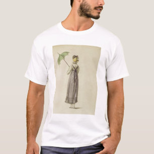T-shirt Robe de promenade, plat de mode d'Ackermann au