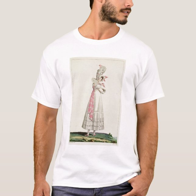 T-shirt Robe d'été, plat de mode de 'Incroyables et M (Devant)
