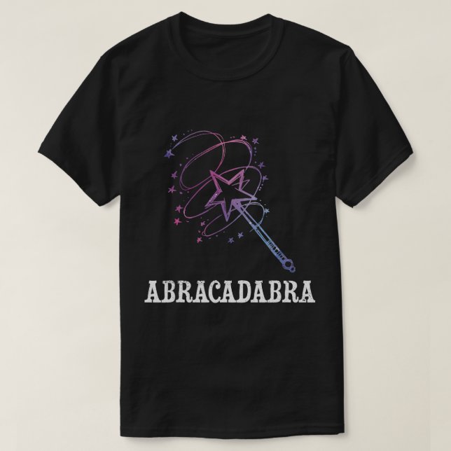T-shirt Robe fantaisie Magicien Abracadabra Assistant Coût (Design devant)