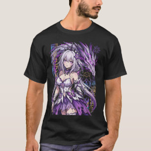 T-shirt Robe gothique Castorice HSR Accents cristallins Tr