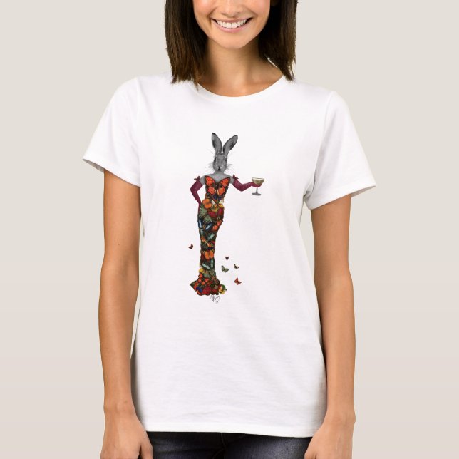 T-shirt Robe papillon Rabbit 2 (Devant)