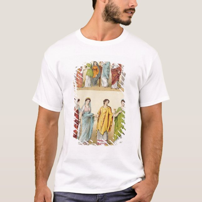 T-shirt Robe romaine femelle (Devant)