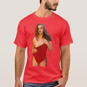T-shirt Robe rouge Stacy Cruz