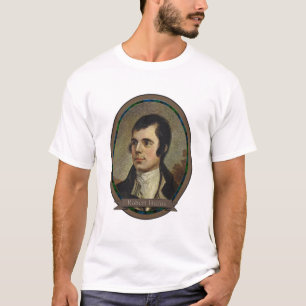T-shirt Robert Burns, Portrait du National Bard d'Ecosse
