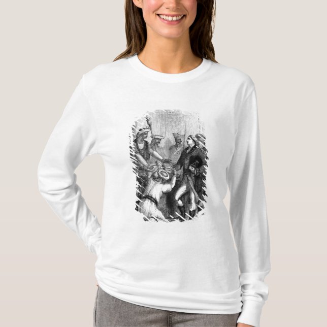 T-shirt Robert Clive recevant le "Diwani" du Bengale (Devant)