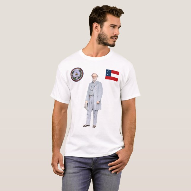T-SHIRT ROBERT E. LEE (Devant entier)