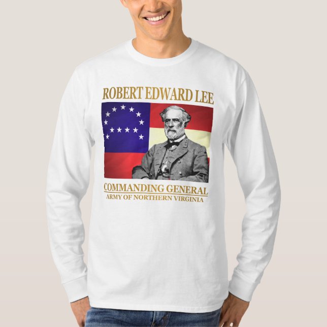 T-shirt Robert E Lee (Commandant général) (Devant)