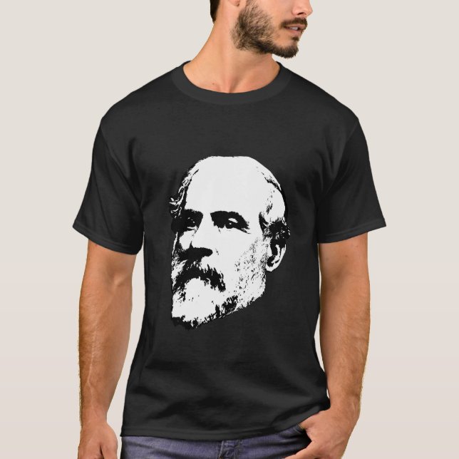 T-shirt Robert E. Lee -- Général de guerre civile (Devant)