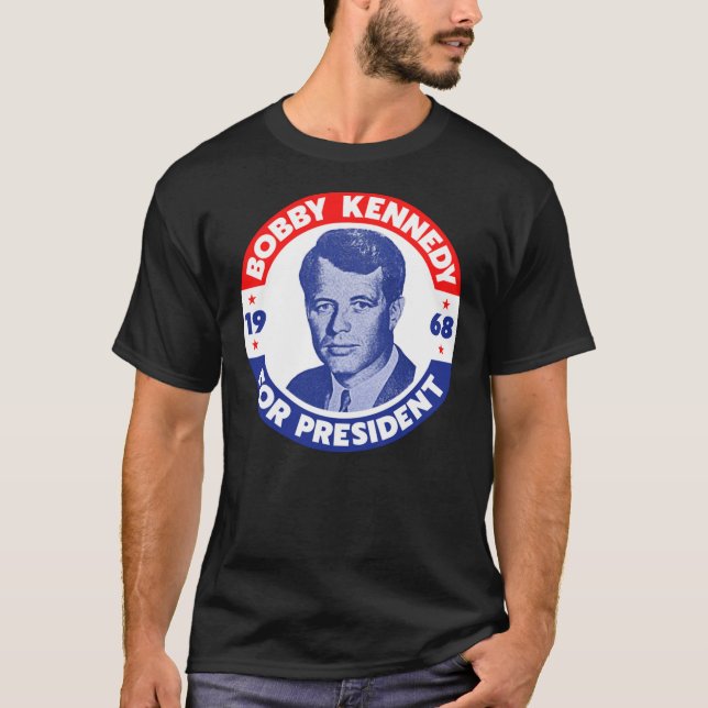 T-shirt Robert Kennedy pour le président Vote Bobby en 196 (Devant)
