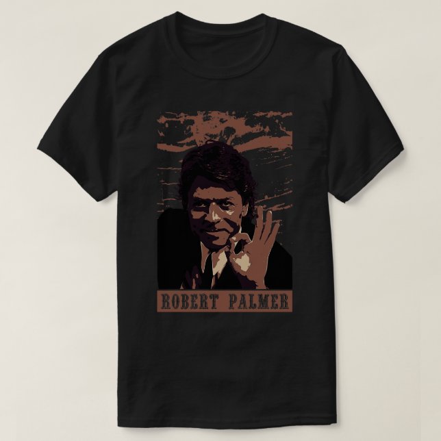 T-shirt Robert Palmer (Design devant)