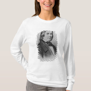 T-shirt Robert Schumann a gravé d'une photographie