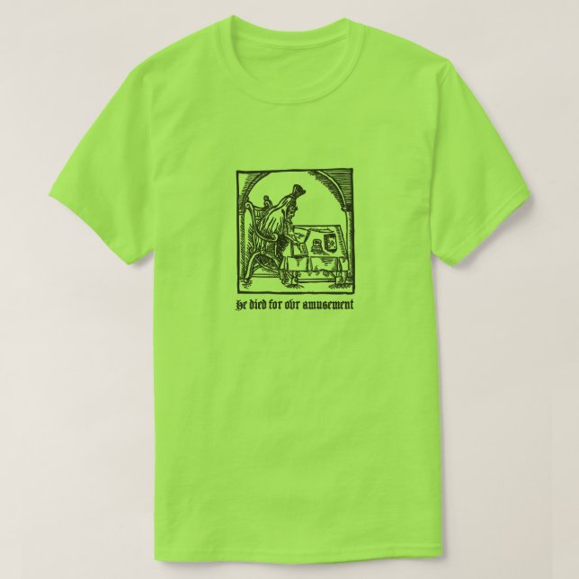 T-shirt Robert (virage) Green(e) (Design devant)