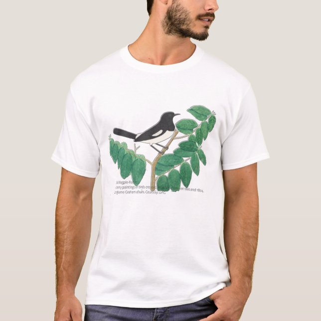 T-shirt Robin à tarte orientale (Devant)