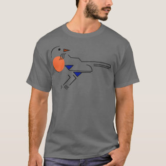 T-shirt Robin américain Art déco