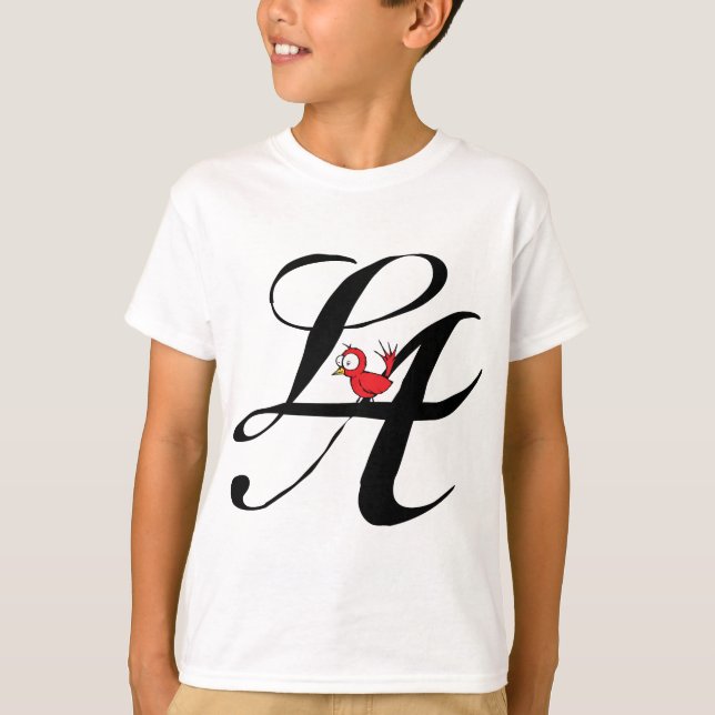 T-shirt Robin avec L.A. (Devant)