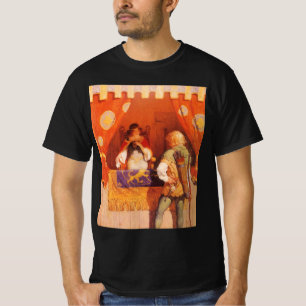 T-shirt Robin des Bois vintage rencontre la vierge de Mari