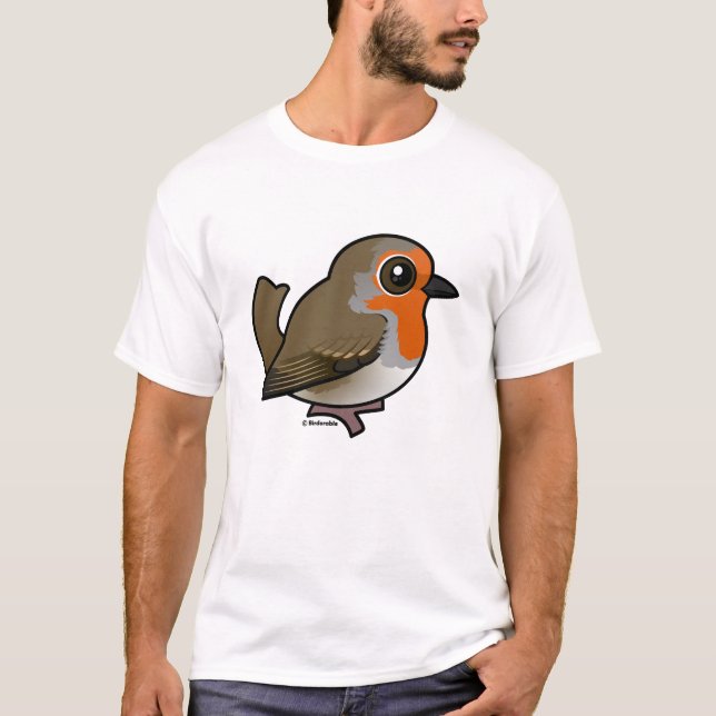 T-shirt Robin européen (Devant)