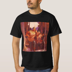 T-shirt Robin Hood et ses joyeux compagnons vintage par NC