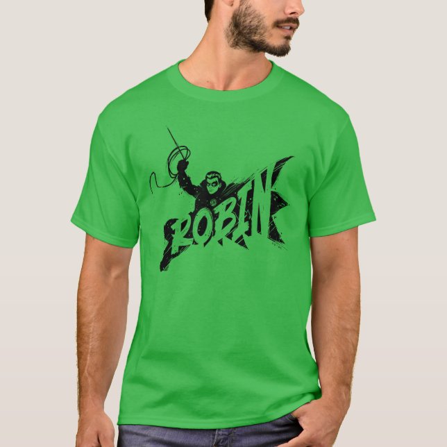 T-shirt Robin Ink Nom de la brosse (Devant)