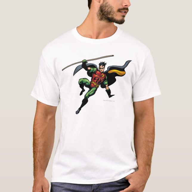 T-shirt Robin with Staff (Devant)