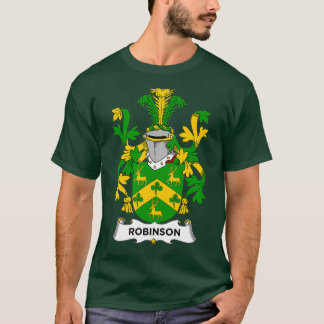 T-shirt Robinson Manteau d'armoiries Famille Crest