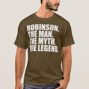 T-shirt Robinson Nom Robinson prénom Robinson