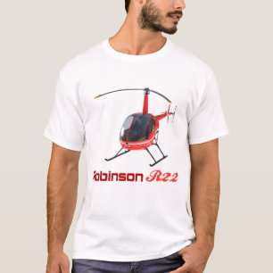 T-shirt Robinson R22 Hélicoptère r22