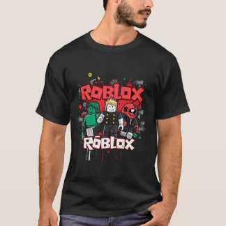 T-shirt Roblox – Monde de Blocs Néon