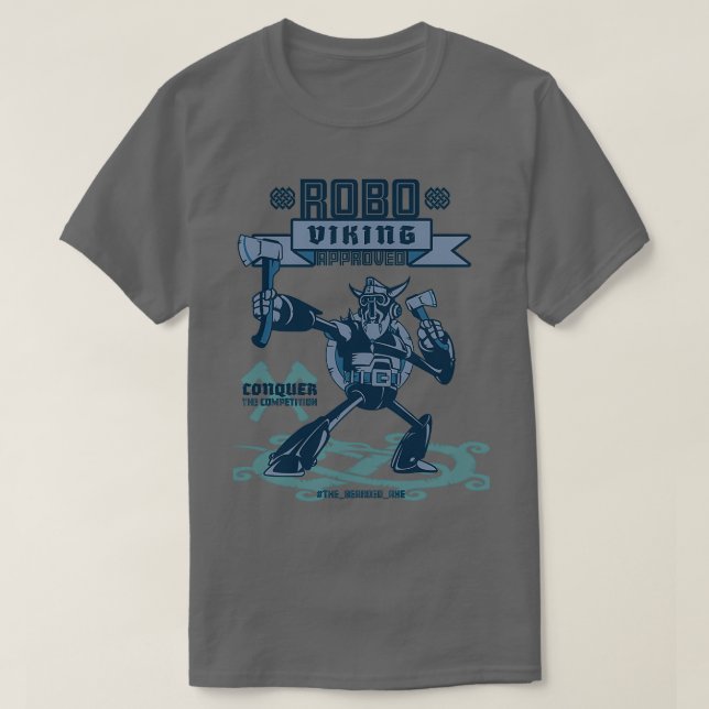 T-shirt Robo Viking Approuvé (Design devant)