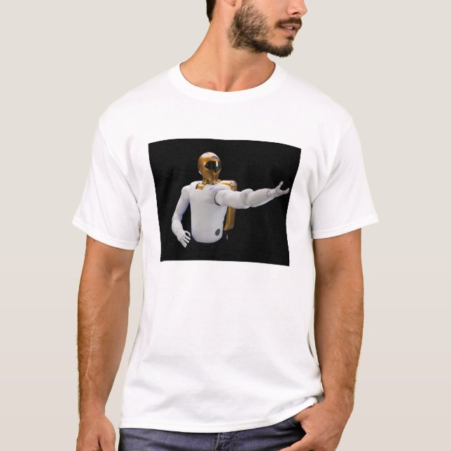 T-shirt Robonaut 2, un astronaute habile et dextérité, aid (Devant)